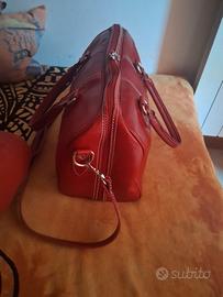  borsa di  vera pelle