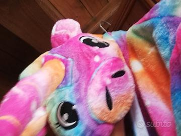 Vestito carnevale unicorno tutina