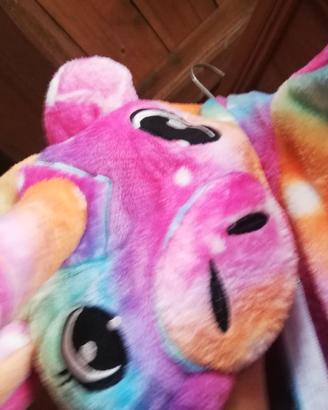 Vestito carnevale unicorno tutina