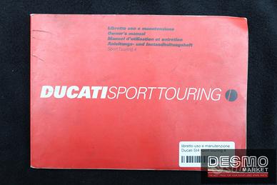 libretto uso e manutenzione Ducati St4 sport touri
