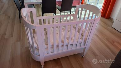 Set Lettino Erbesi Lilli Bianco + Accessori