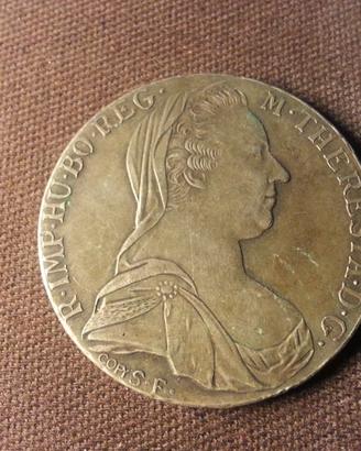 MONETA TALLERO 1780 IMPERATRICE MARIA