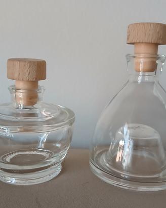 Coppia bottigliette olio aceto 