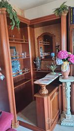 Mobile Bar angolare in stile classico