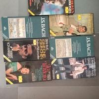 Lotto musicassette opera lirica Bach verdi mozart