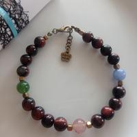 Bracciale uomo con Occhio di Tigre 