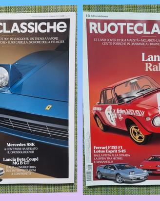 2 riviste Ruoteclassiche