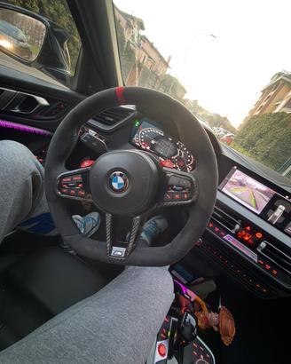 Volante carbonio e alcantara bmw M