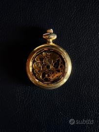 Orologio da Tasca Scheletrato Gold