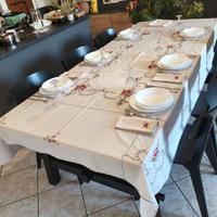 Tovaglia 100% Lino (Set 12 Tovaglioli)