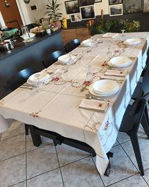 Tovaglia 100% Lino (Set 12 Tovaglioli)