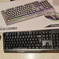 MSI Vigor GK30 Combo - Tastiera + Mouse gaming