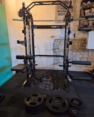 Force USA G3 Rack con Smith con pesi e accessori