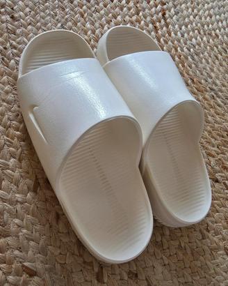 Ciabatte Nike W Calm Slide Bianche 39/40
