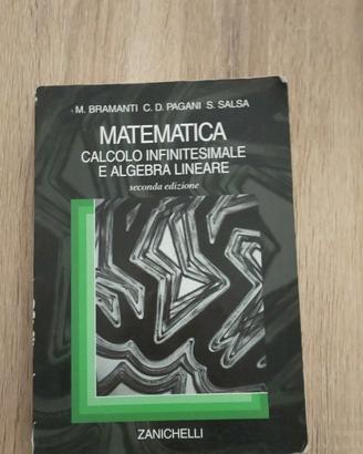 Matematica Calcolo infinitesimale e Algebra
