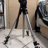 Manfrotto Cavalletto - Treppiedi con Testa Fluida