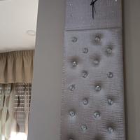 Orologio tortora scamosciato con Swarovski 