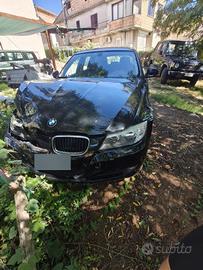 BMW serie 3 320d incidentata 