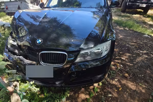 BMW serie 3 320d incidentata 