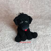 Portachiavi Labrador amigurumi 