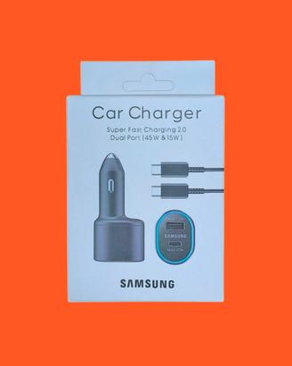 Kit Caricabatterie Originale Samsung da Auto 60W