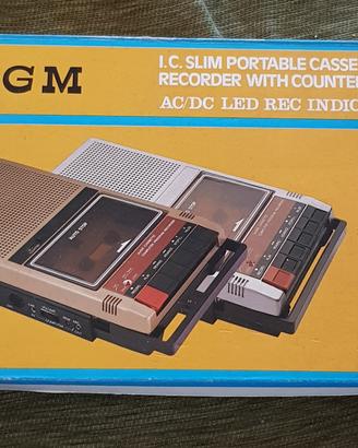 registratore cassette vintage