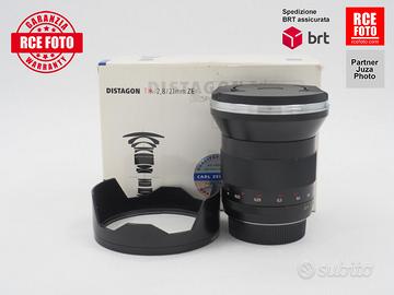 Zeiss ZE Distagon T* 21 F2.8 (Canon)