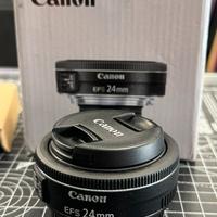 Obiettivo Canon EFS 24mm 2.8 STM