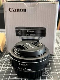 Obiettivo Canon EFS 24mm 2.8 STM