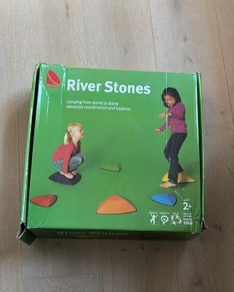 Sassi per equilibrio - River stones psicomotricita