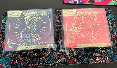 Coppia ETB Pokémon Scarlatto e Violetto