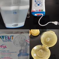 Sterilizzatore Chicco +Accessori infanzia 