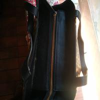 borsa a mano leopardata