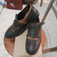 Scarpe artigianali in cuoio modello Shanghai