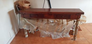 consolle legno