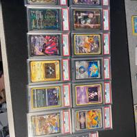 Lotto carte pokemon 13 PSA 9