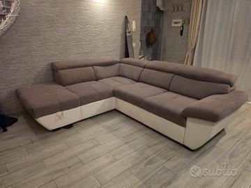 divano letto angolare contenitore 