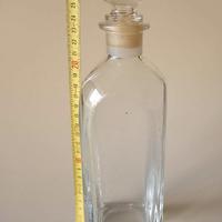 Bottiglia Vintage per Liquore in Cristallo/Vetro