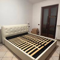 Letto matrimonia contenitore