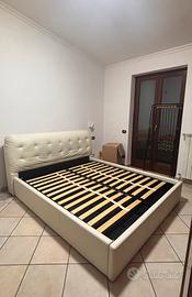 Letto matrimonia contenitore