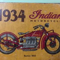 Traga vintage indian motorcicle
