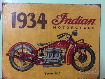 Traga vintage indian motorcicle