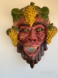 Maschera in ceramica