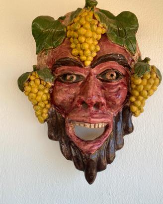 Maschera in ceramica