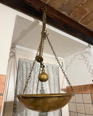 Antica Bilancia Stadera in Ottone