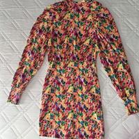 abito corto multicolor casual