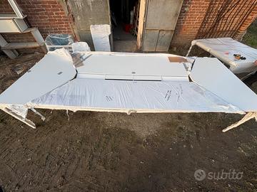 Tavolo Riunione ufficio ESTEL Elettrificato Bianco