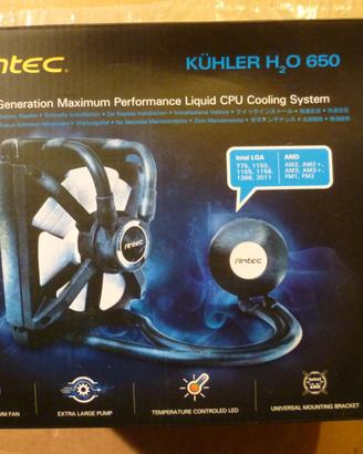 Dissipatore a liquido ANTEC KUHLER 650 con difetto