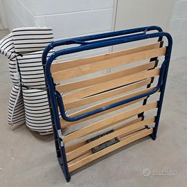 Letto brandina con materasso mai usato