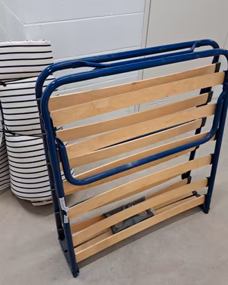 Letto brandina con materasso mai usato